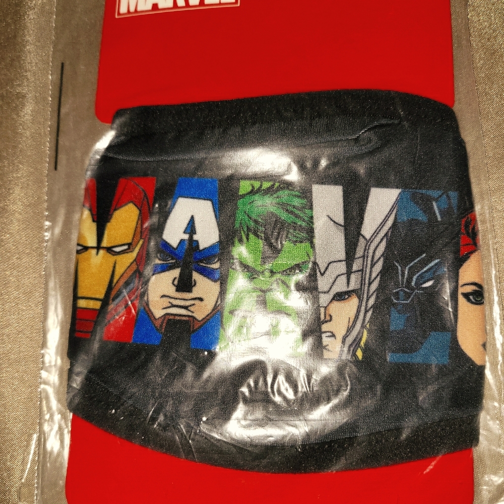 Marvel Face Mask KIDS, NEW soft & reusable